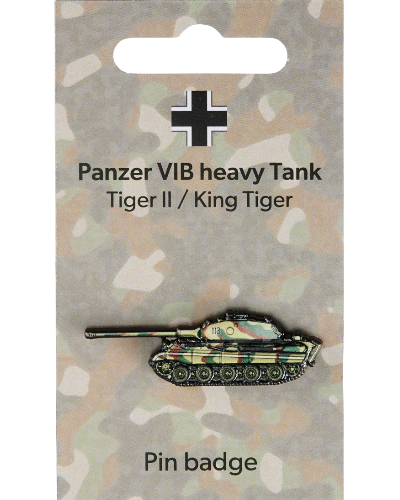 Tiger II King Tiger Tank Pin Badge