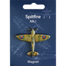 Spitfire 3D Enamel Magnet