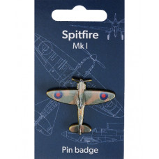 Spitfire 3D Enamel Pin Badge