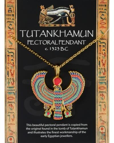 Tutankhamun Winged Horus Pendant on Chain Tutankhamun Winged Horus Pendant on Chain