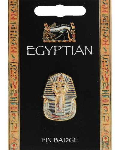 Tutankhamun Mask Pin Badge