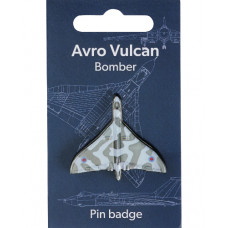 Vulcan Bomber 3D Enamel Pin Badge