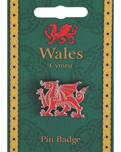 Welsh Dragon Enamel Pin Badge Welsh Dragon Enamel Pin Badge