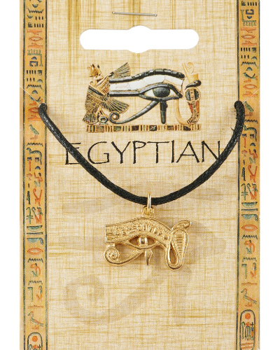 Wadjet Eye Pendant - Gold Plated