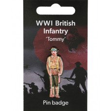 WWI British Infantry Pin Badge