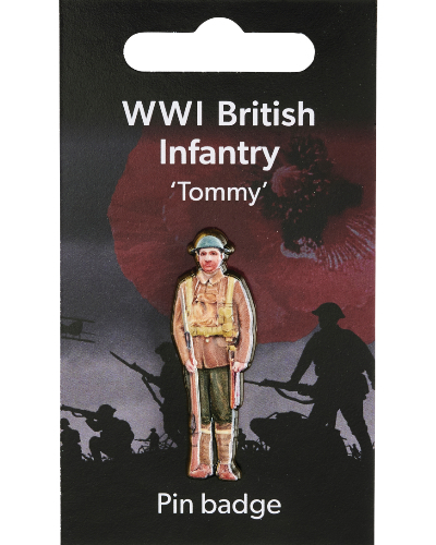 WWI British Infantry Pin Badge